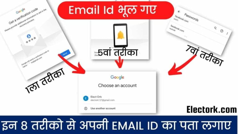 How To Find Forgotten Email Id hindi 8 methods to find your forgetten email,Email Id भूल गए कैसे ढूंढे, भूली हुई ईमेल आईडी कैसे ढूंढे