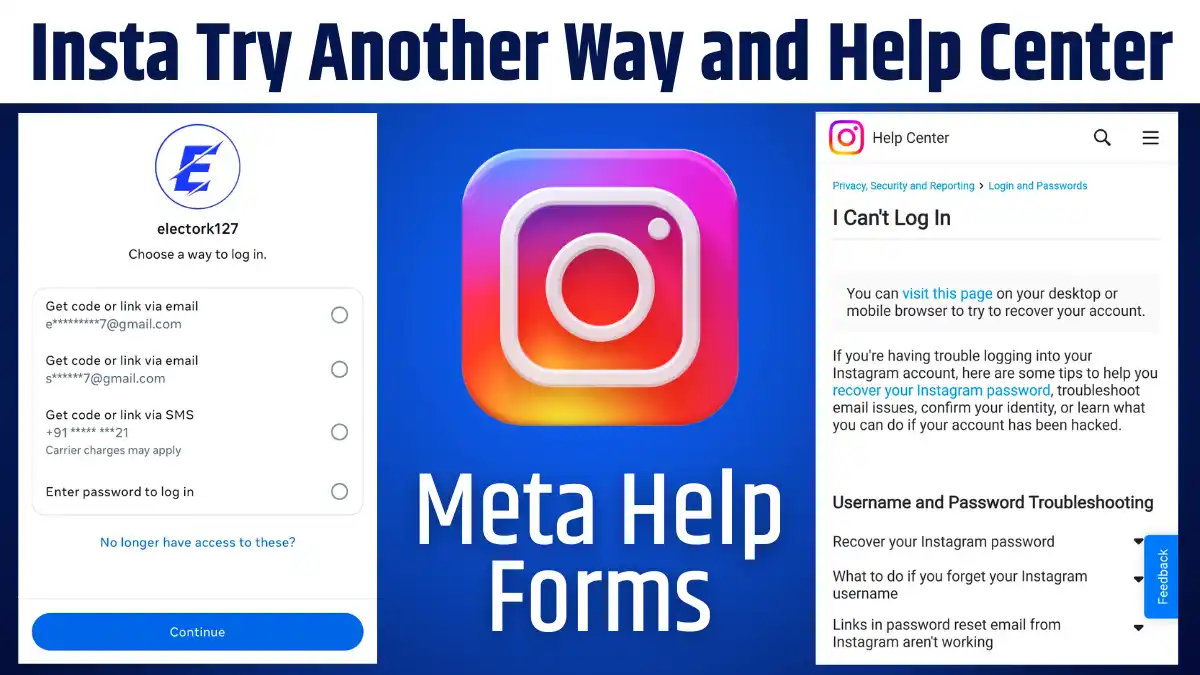 Instagram Try another way not working Instagram
