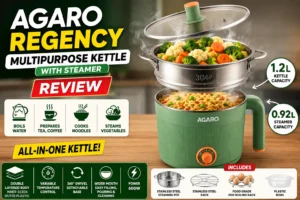 AGARO Regency Multipurpose Kettle with Steamer Review
