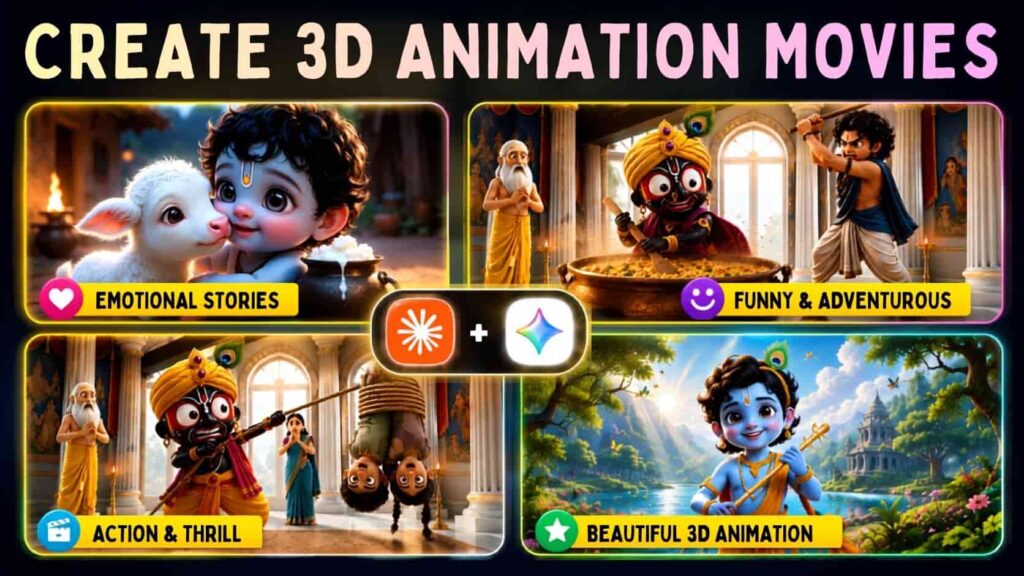 How to Create 3D Animation Movies
