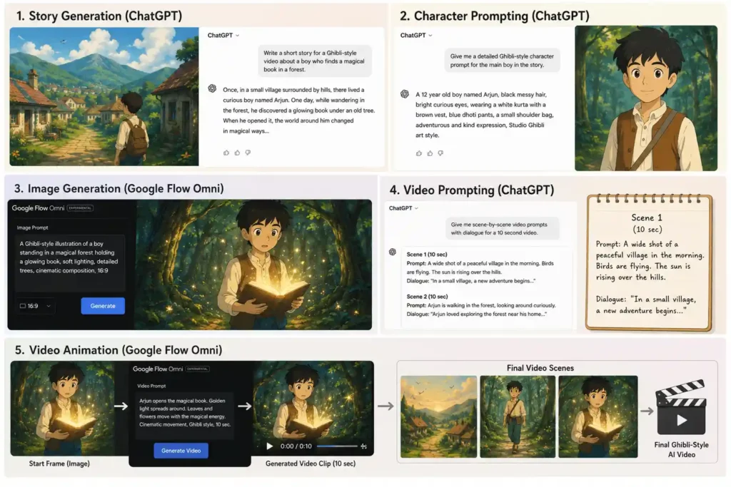 How to Create Ghibli-Style AI Videos